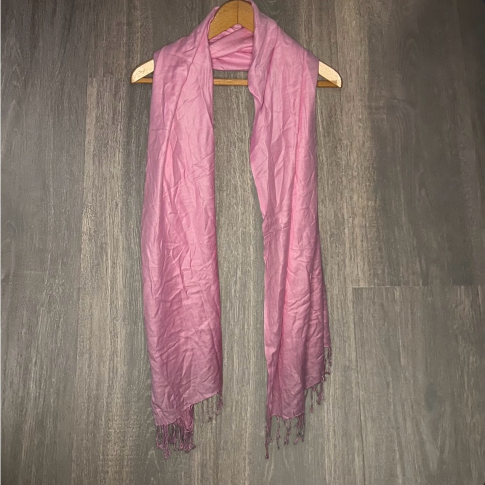 Bijoux Terner Pink Lightweight Scarf Wrap Shawl NWT